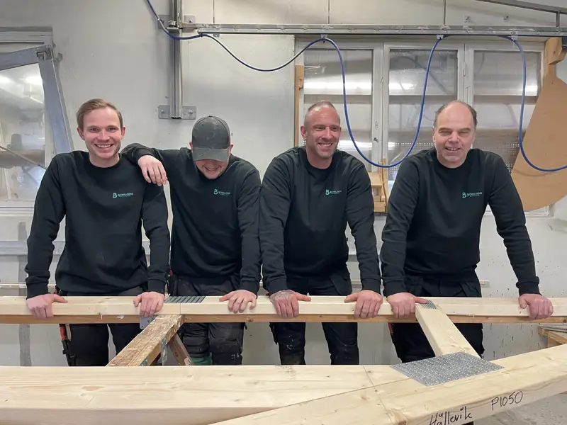 Björklidens team i Sölvesborg
